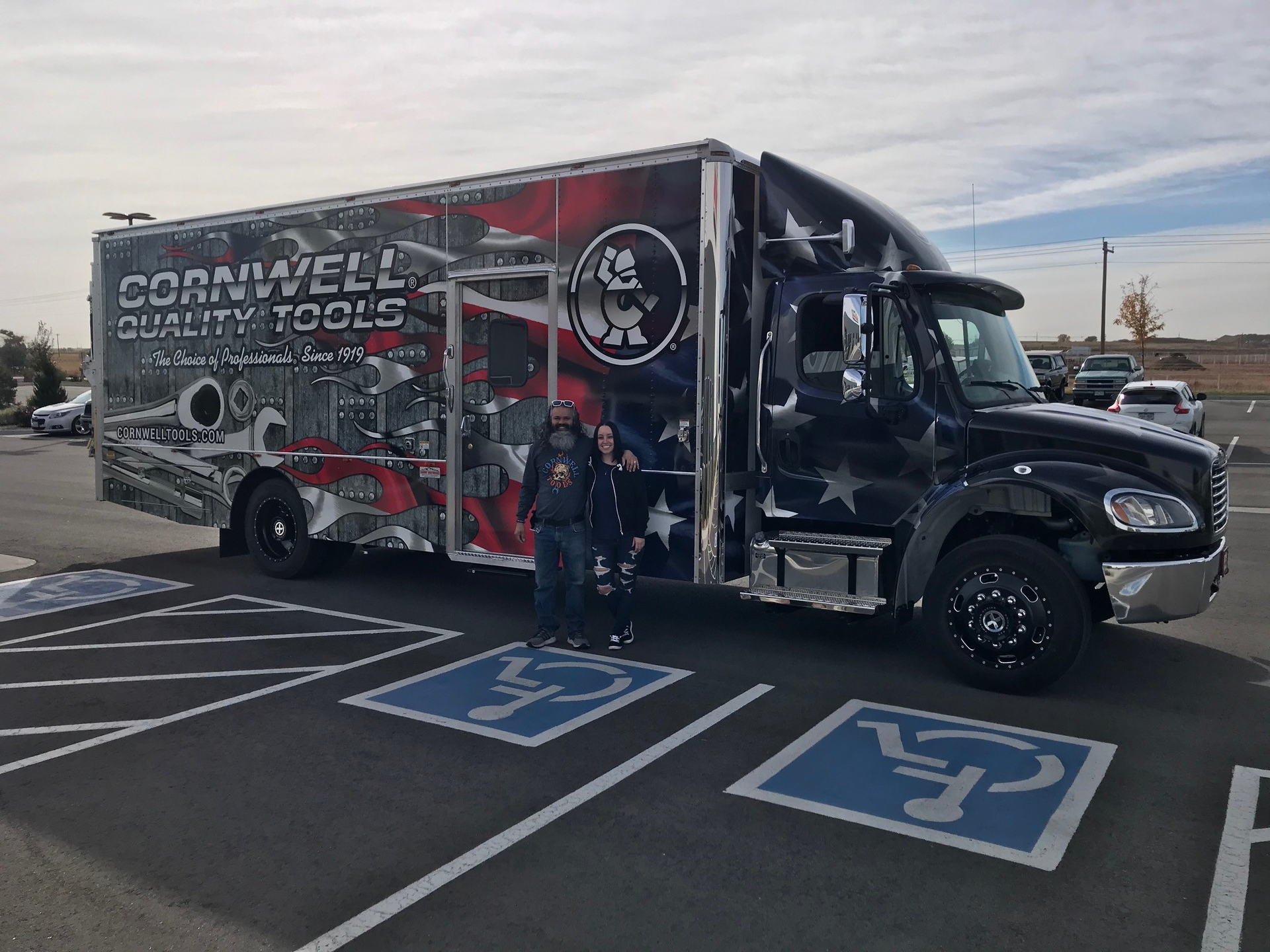 Gabe Felix and his wife, Amanda, tag team running their business in Southern California.