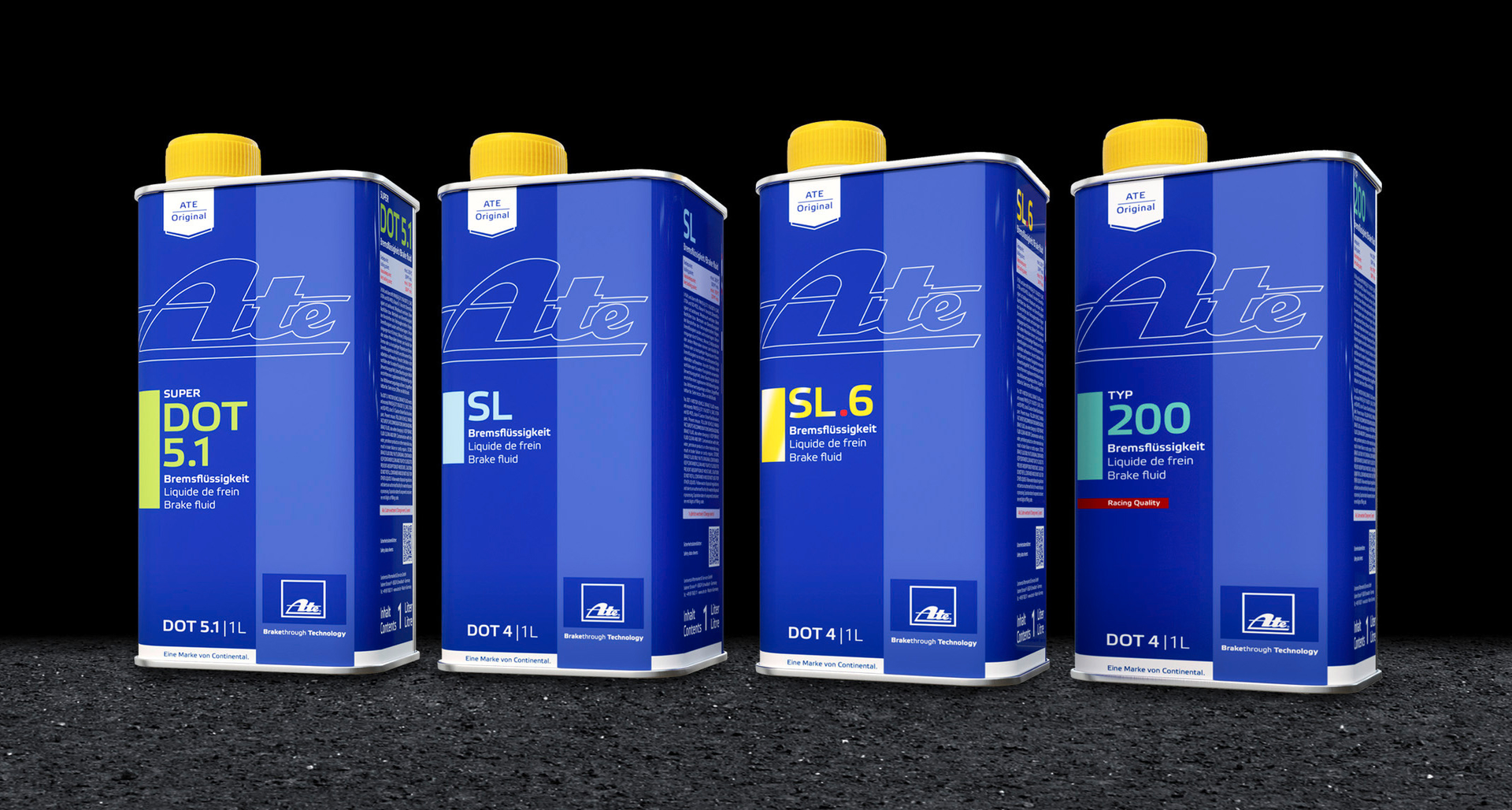 Continental New Ate Brake Fluid Packaging