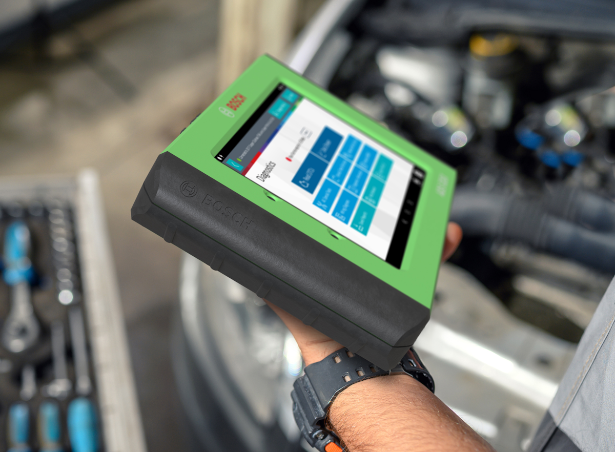 Diagnostic repair with the Bosch ADS 525X Vehicle Service Pros