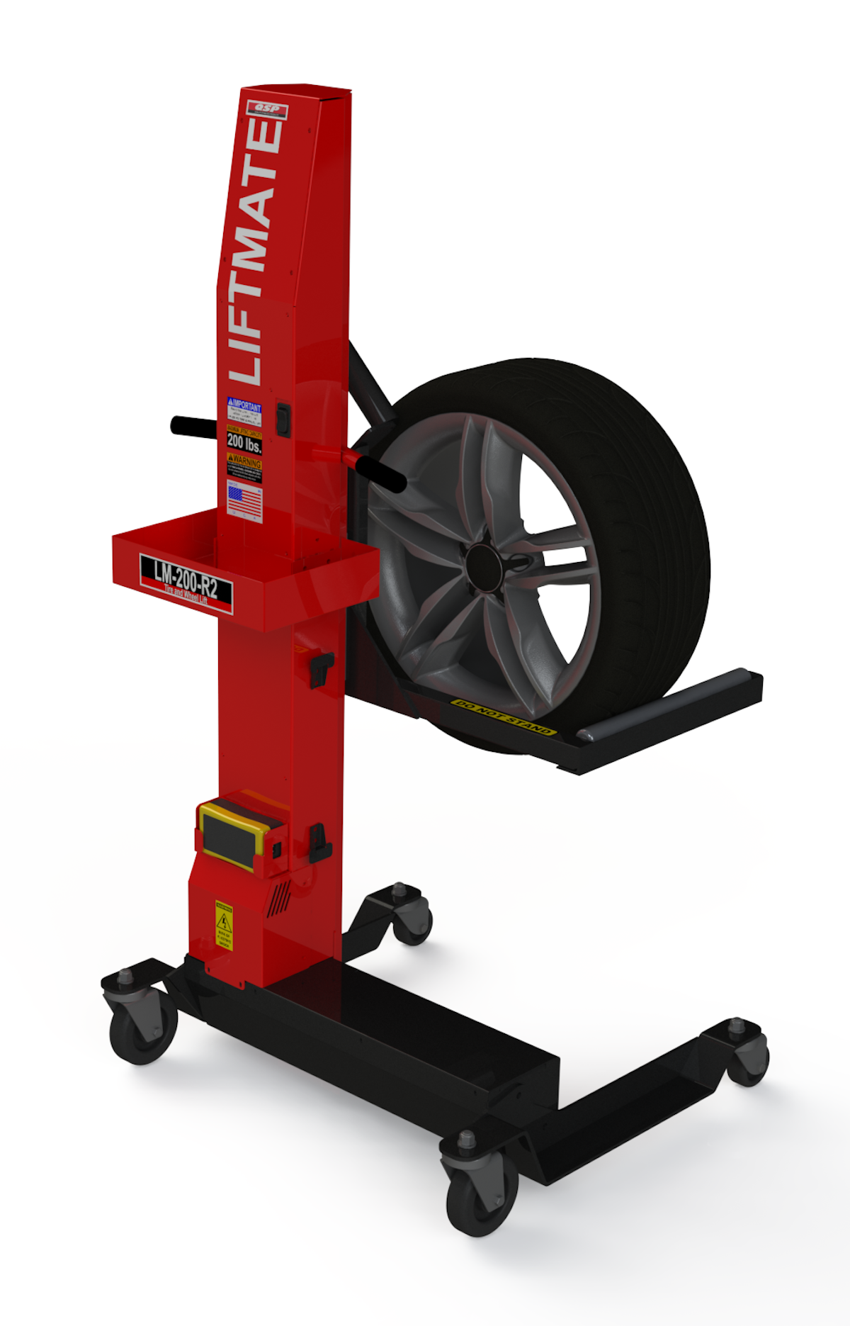 LiftMate Battery Operated Tire and Wheel Lift, No. LM200R2 From