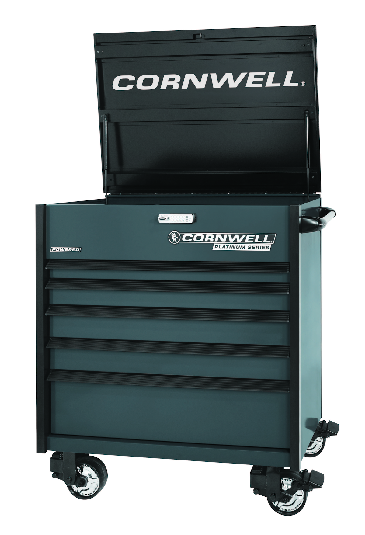Platinum 5 Drawer Flip Top Cart From Cornwell Quality Tools Vehicle