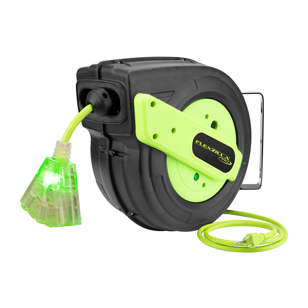 Flexzilla Pro 60' Retractable Extension Cord Reel, No. FZ8120603 From