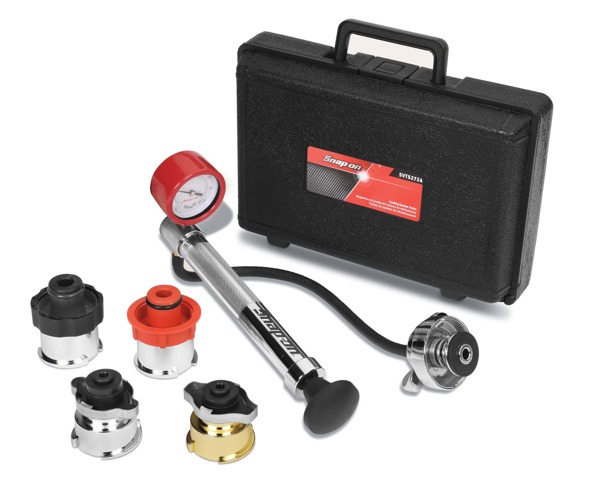 MASTERCOOL 43301 27 Piece Master Radiator Pressure Test Kit 