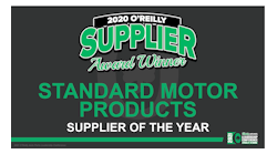 Standard Motor Products Named 2020 Supplier Of The Year By O&rsquo;reilly Auto Parts