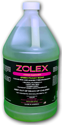 Zolex Hand Cleaner Green Foamy Soap 604bb72955bfa Zolex Hand Cleaner Green Foamy Soap 604bb72955bfa