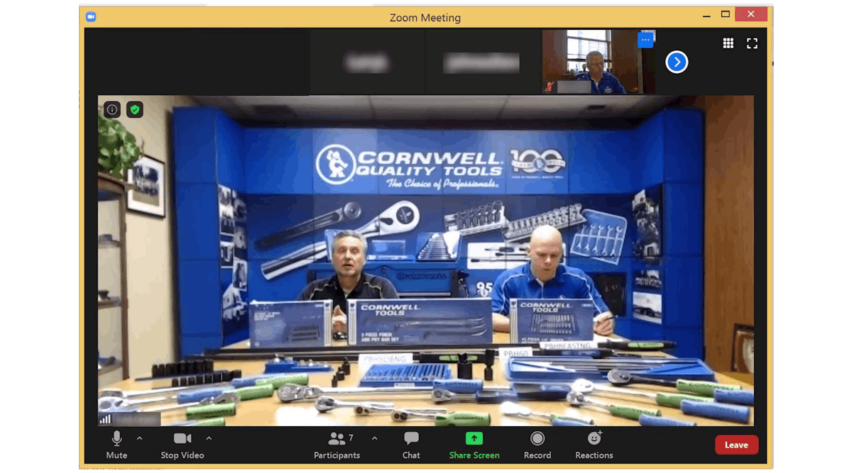 Cornwell &apos;booth&apos; setup for the show this year!