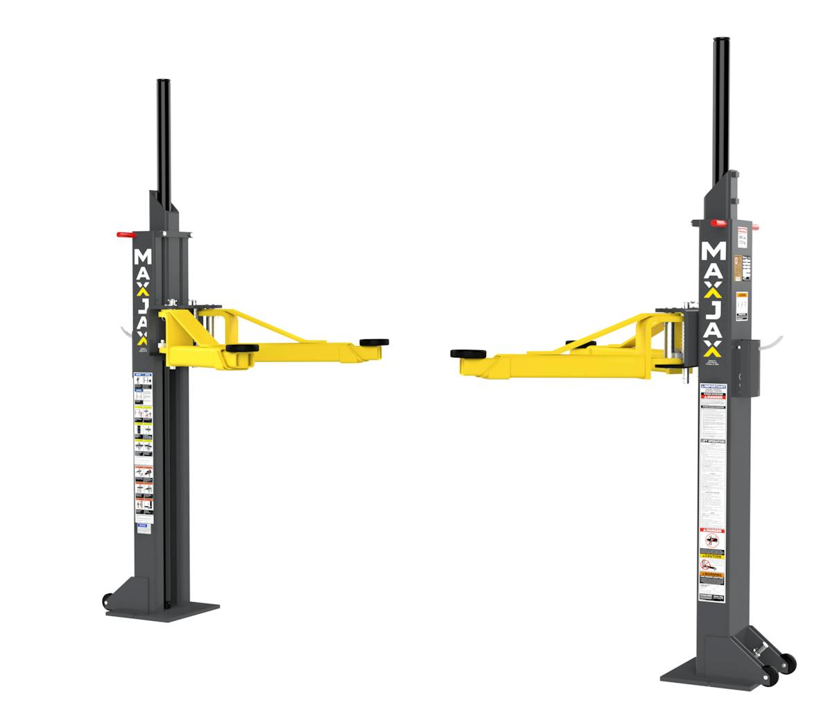 MaxJax M6K Portable TwoPost Lift Vehicle Service Pros