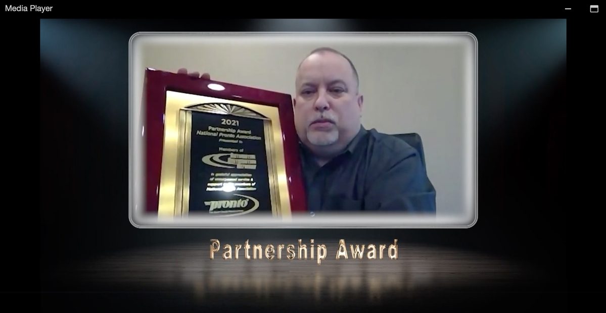 2021 Pronto Partnership Award