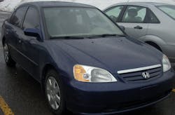 Figure 1 —The subject vehicle, a 2003 Honda Civic Figure 1 —The subject vehicle, a 2003 Honda Civic