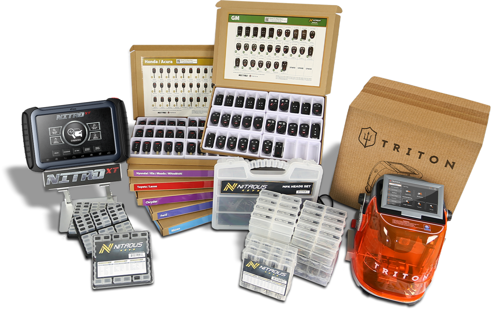 For Pten x Tool Full Key Making System For Vision 6047b215a5359