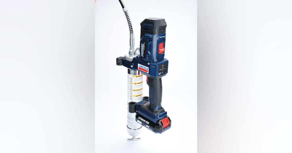Tool Review: Lincoln Industrial 2-Speed 20V Li-ion PowerLuber Grease ...