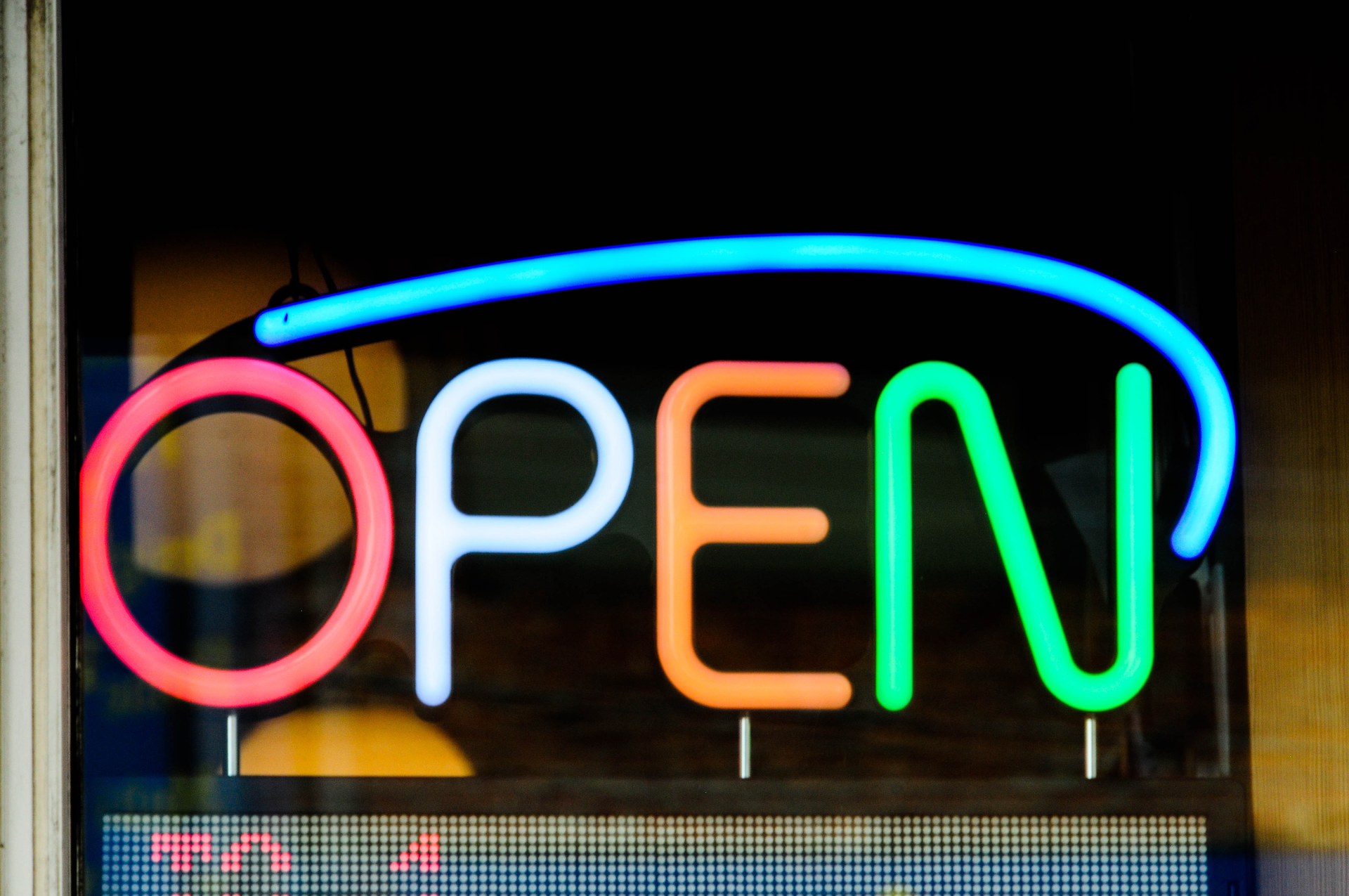 Open Sign