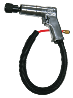 157 01035 A1035 0 5 Air Drill W Quick Change Chuck &amp; Exhaust Hose Coiled Hose