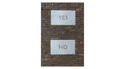 Yes No Signs