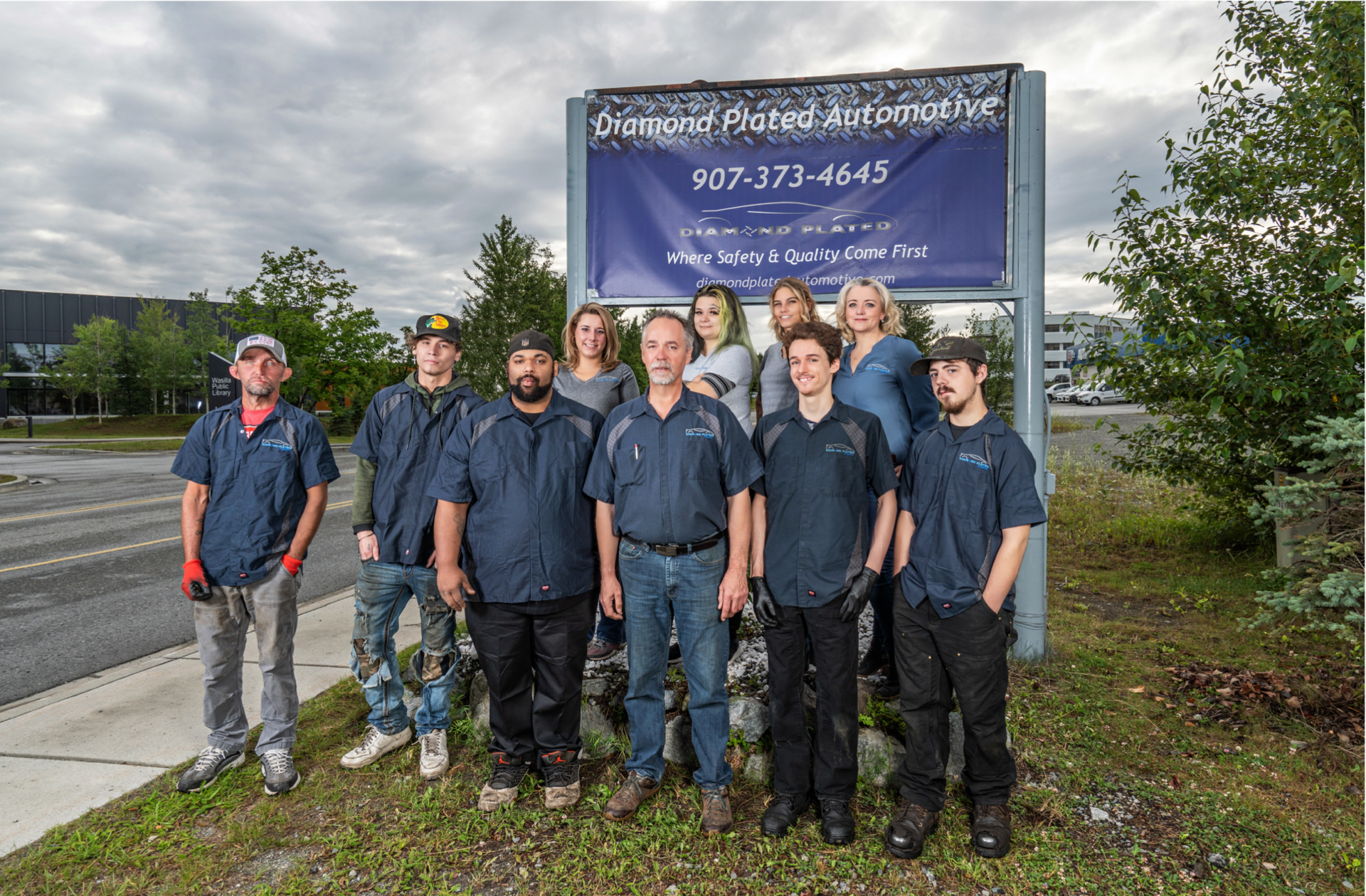 Diamond Plated Automotive team