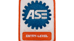 ASE entry level certification patch