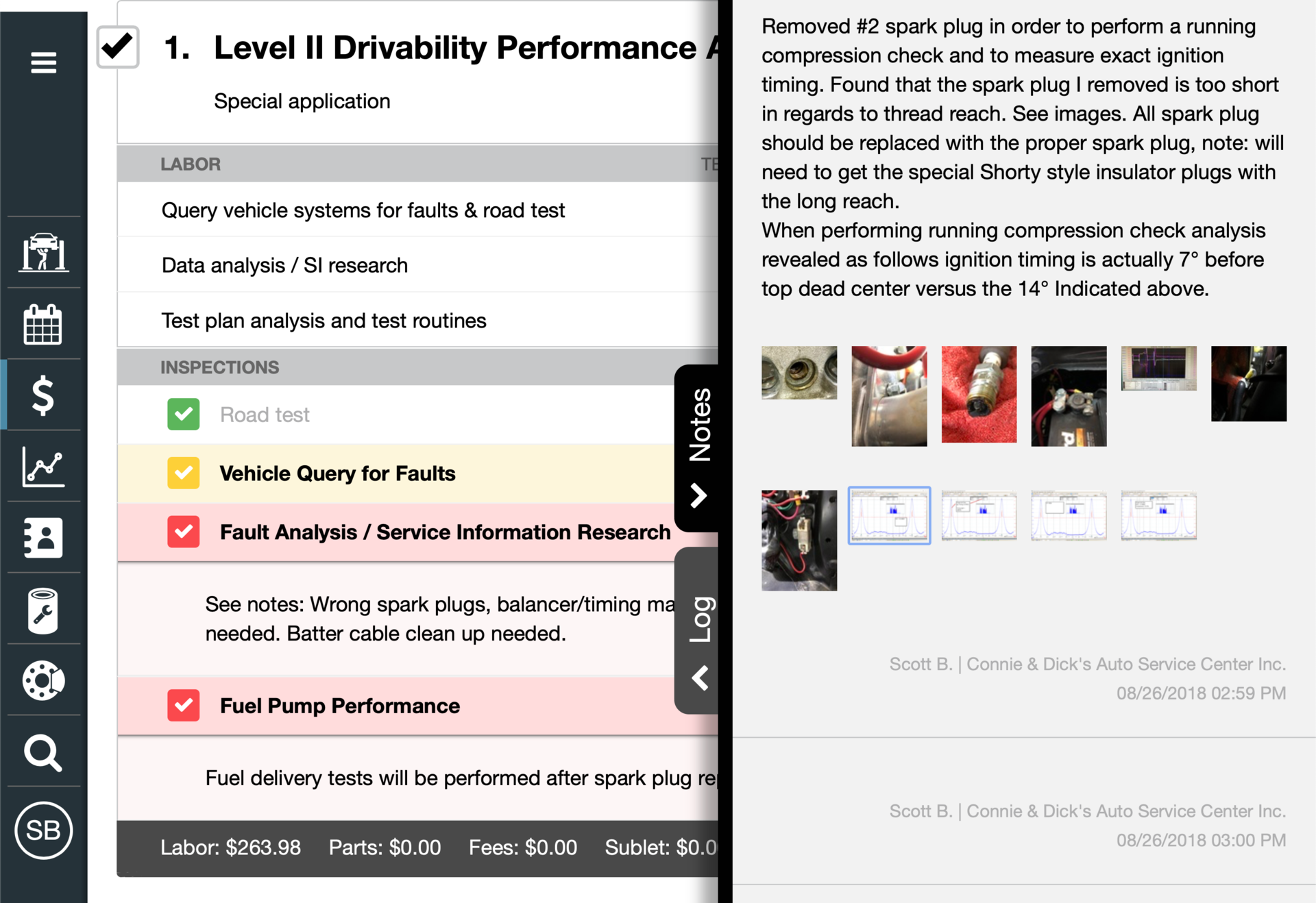 Figure 3 &ndash; Case study invoice documentation