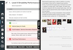 Figure 3 – Case study invoice documentation