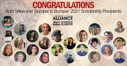 Alliance Scholarship Recipients