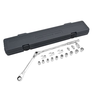 Extended Reach Ratcheting Serpentine Belt Master Tool Kit No