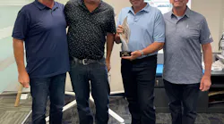 The University of the Aftermarket Foundation (UAF) welcomed Parts Authority as a new lifetime trustee. From l. are: Steve Yanofsky, Randy Buller, Yaron Rosenthal, and David Wotman.