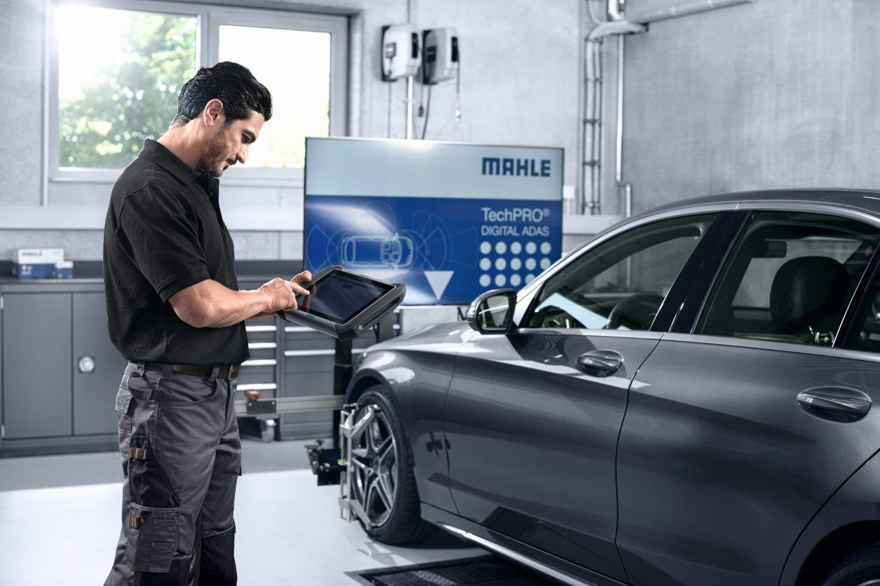 The Mahle TechPRO Digital ADAS 2.0 is one of the current highlights of the Mahle Service Solutions portfolio. Photos &copy; Mahle GmbH