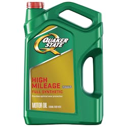 Quaker State High Mileage Full Synthetic motor oil Quaker State High Mileage Full Synthetic motor oil
