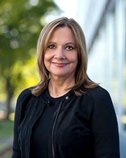 Mary Barra, Chair and CEO of General Motors. Mary Barra, Chair and CEO of General Motors.