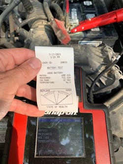 Figure 3 - Conductance test. Figure 3 - Conductance test.