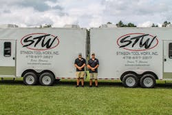 This independent father-son team is part of three generations of mobile tool dealers. This independent father-son team is part of three generations of mobile tool dealers.