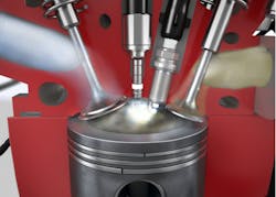 Figure 2- The downside to the GDI engine is its sensitivity to carbon buildup. Because fuel is no longer sprayed on the back of the intake valve, it no longer serves as a cleaning agent to prevent carbon buildup from occurring. Figure 2- The downside to the GDI engine is its sensitivity to carbon buildup. Because fuel is no longer sprayed on the back of the intake valve, it no longer serves as a cleaning agent to prevent carbon buildup from occurring.