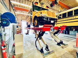 Skylift 200 Stertil Koni At Twin Rivers Unified School District Ev Buses