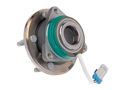 The third-generation hub bearing unit is a fully integrated system that provides significant simplification in corner design and handling when compared with more traditional designs. The third-generation hub bearing unit is a fully integrated system that provides significant simplification in corner design and handling when compared with more traditional designs.
