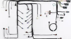 Howell EFI's LT/EcoTec3 4.3L V6 LV3-C truck harness (manual transmission)