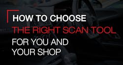 How To Choose Scan Tool