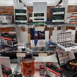 Innova Electronics&apos;s 5420 PowerCheck Powered Circuit Tester (center) wins in the Tools &amp; Equipment category for AAPEX&apos;s New Product Showcase.