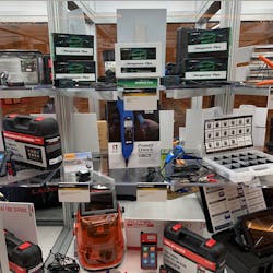 Innova Electronics's 5420 PowerCheck Powered Circuit Tester (center) wins in the Tools & Equipment category for AAPEX's New Product Showcase. Innova Electronics's 5420 PowerCheck Powered Circuit Tester (center) wins in the Tools & Equipment category for AAPEX's New Product Showcase.