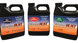 HinderRUST provides three levels of rust protection. HinderRUST provides three levels of rust protection.