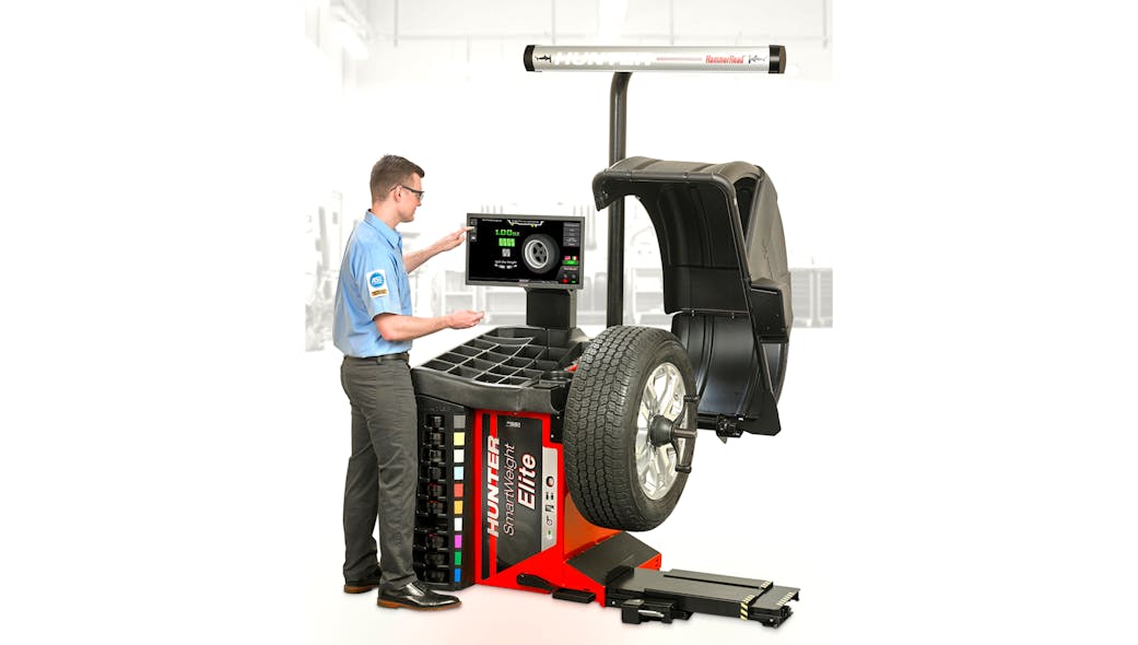SmartWeight Elite Wheel Balancer Vehicle Service Pros