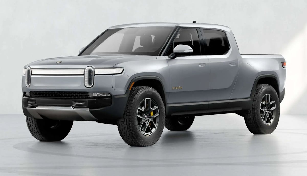 The Rivian R1T has an EPA-estimated range of 314 miles and starts at $67,500.