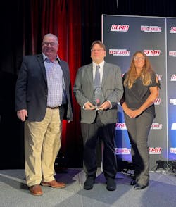 The Electronic Commerce Company of the Year award was given to Car-Part.com and accepted by Jeff Schroder, Founding CEO. The Electronic Commerce Company of the Year award was given to Car-Part.com and accepted by Jeff Schroder, Founding CEO.