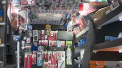 Cornwell tool dealer Jonathan Borth keeps a display monitor on his tool truck to display videos of new products