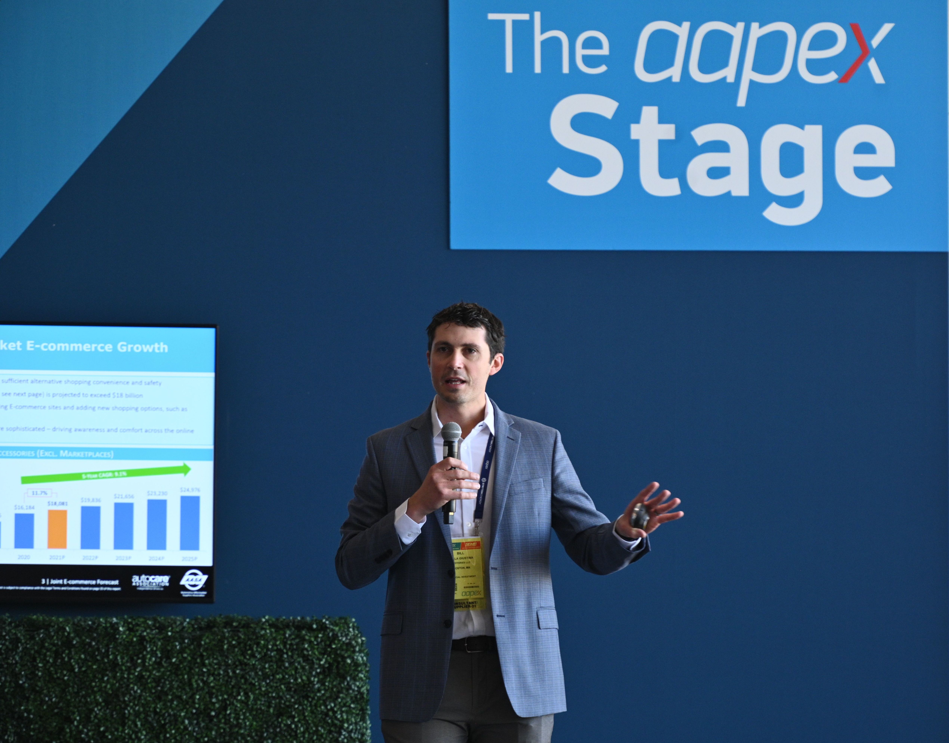 The eCommerce channel has arguably become a dominant platform over most other outlets, said Bill Della Giustina, senior vice president of the Jefferies Group in his address at AAPEX, Nov. 4.
