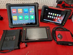 Figure 3 - Autel, Launch, Snap-on scan tools and J2534 Pass-Thru devices Figure 3 - Autel, Launch, Snap-on scan tools and J2534 Pass-Thru devices