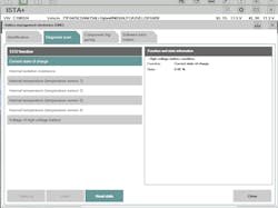 Figure 6: No matter how many times we tried, the HV battery would not accept a charge and was now down to 0%. Figure 6: No matter how many times we tried, the HV battery would not accept a charge and was now down to 0%.
