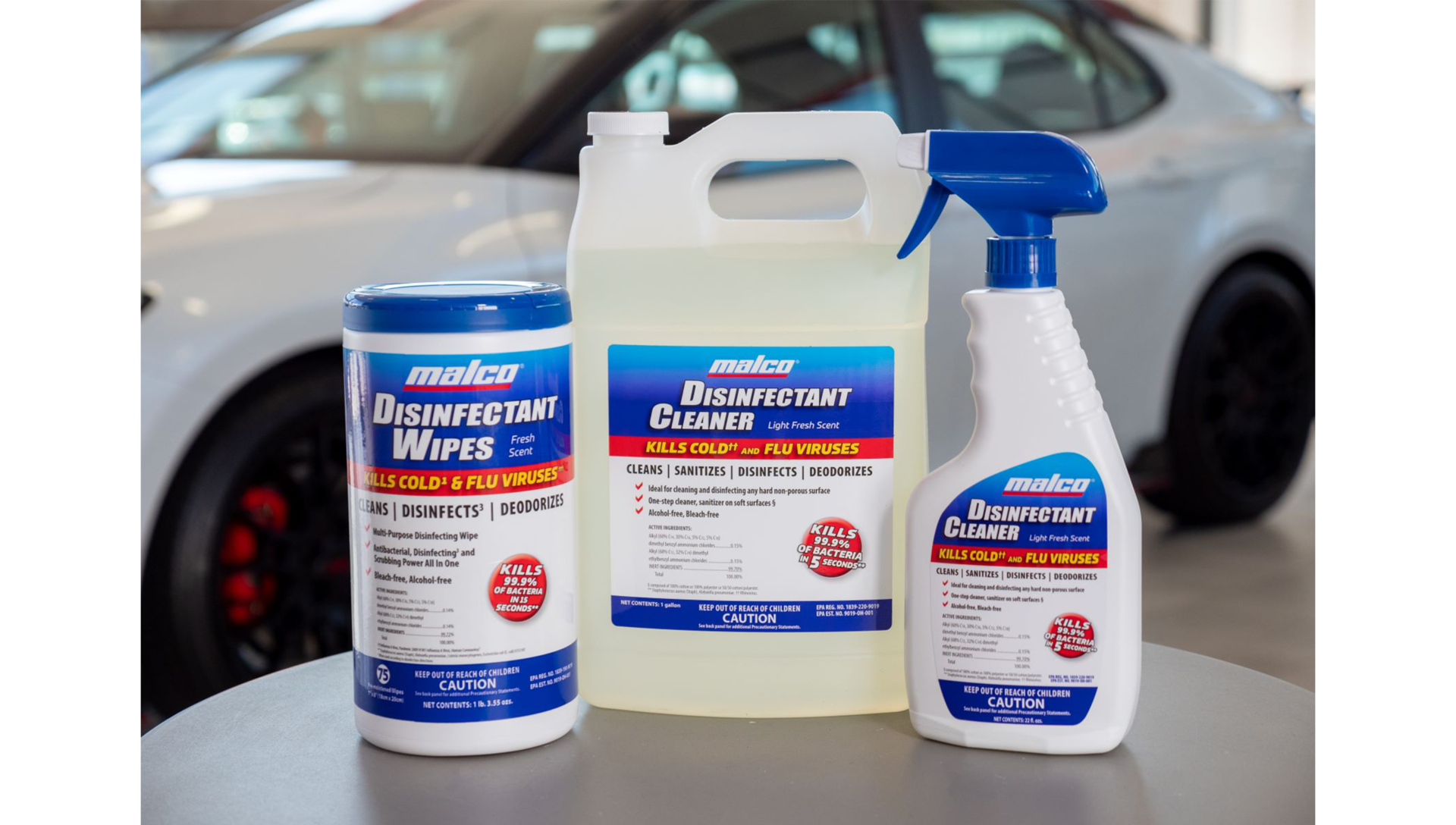 Malco Disinfectant Wipes