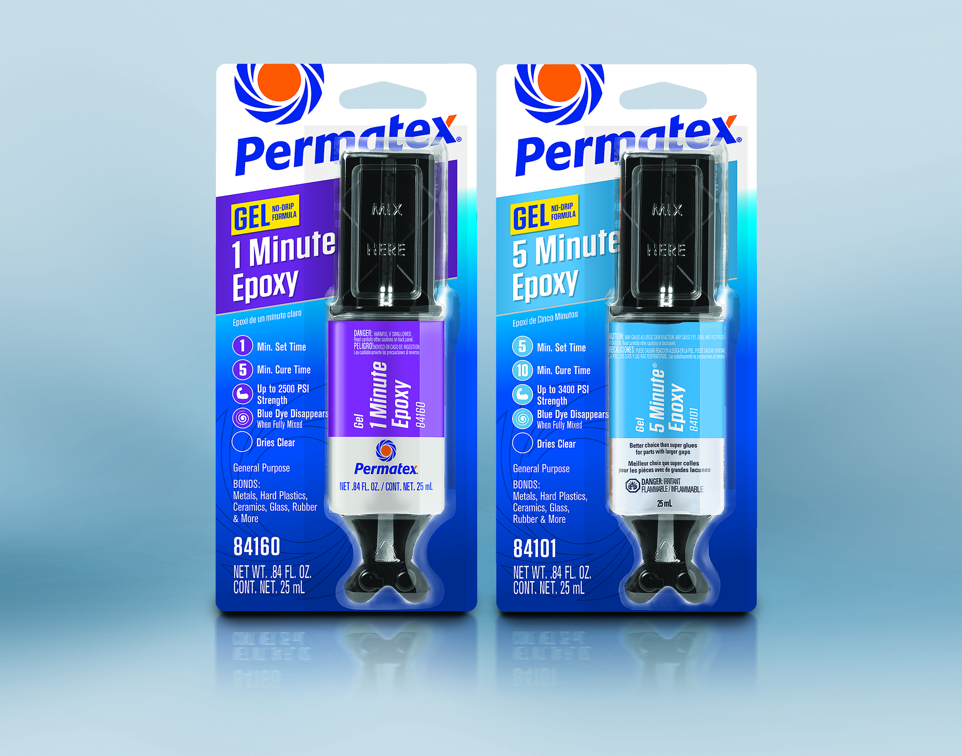 Permatex 1 Minute And 5 Minute Gel Epoxies