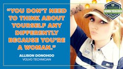 Quote from Allison Donohoo in Women Techs Rock feature for TechForce Foundation Quote from Allison Donohoo in Women Techs Rock feature for TechForce Foundation
