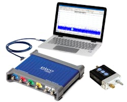 Figure 4: A PC-based Pico scope, and WPS500 pressure transducer was used to diagnose the engine mechanical fault without disassembly. Figure 4: A PC-based Pico scope, and WPS500 pressure transducer was used to diagnose the engine mechanical fault without disassembly.