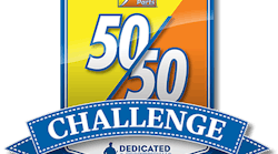 Federated Auto Parts 50-50 challenge logo